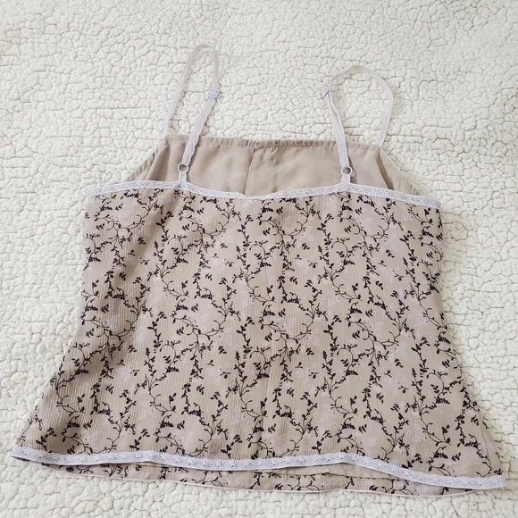 Gap Floral Silk Lace Camisole Size S - Picture 2 of 14